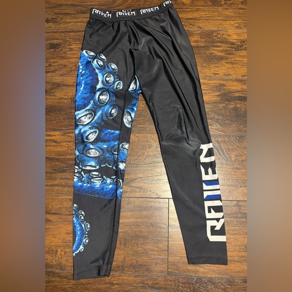 New Raven Fightwear Mens Tights Pants M $99 Unique - Picture 1 of 8